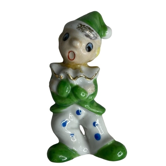 vintage 1940’s porcelain singing elf pixie - Picture 1 of 5
